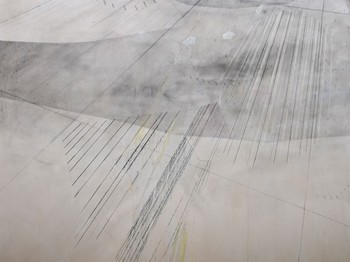 Immersive landscape 2017 mixed media on paper 150x200 cm